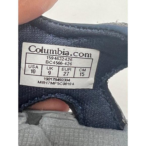 Columbia Boys Size 10 Blue Techsun Vent Sandals - Picture 4 of 7